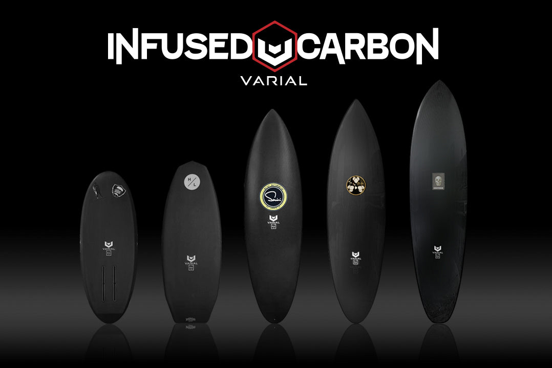 Carbon shop wrap surfboard